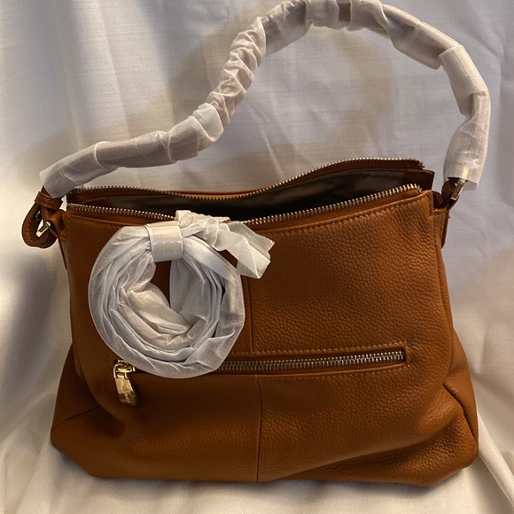 NWT Bostanten Kweli Chic Gun Purse in Brown - Picture 1 of 15